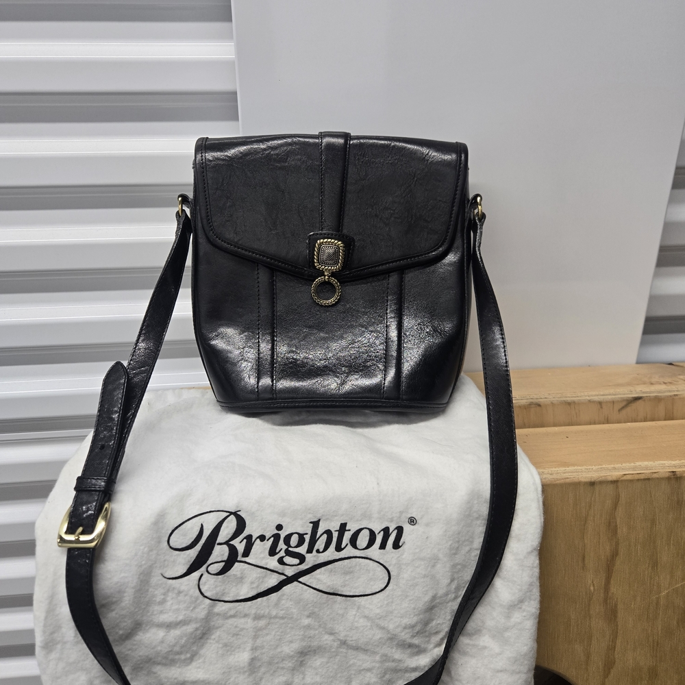 Brighton Elegant Black Crossbody Bag